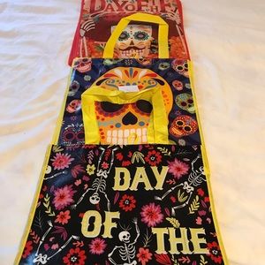 Lot of 3: Day of Dead Totes NWOT
